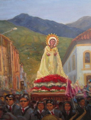 Semana Santa Procession
50 x 40 cm
$590